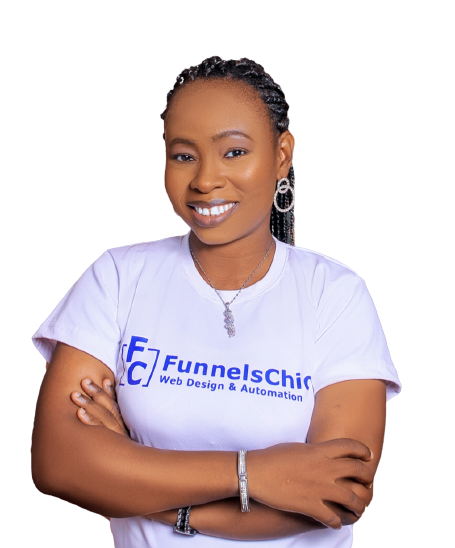 funnel and website designer in Nigeria Damilola Sarah Adu